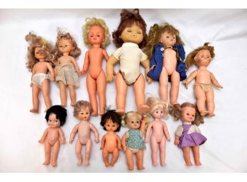 Lot Of 12 Dolls Including Brevetti Ceccon, Horsman - #52