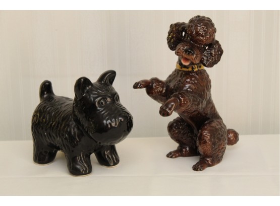 Ceramic Dog Statues