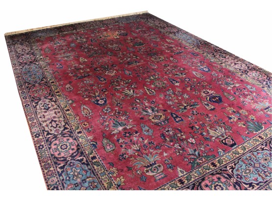Large Hand Woven Turkish Carpet 165' X 117'
