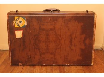Samsonite Leather Suitcase 32 X 20 X 10