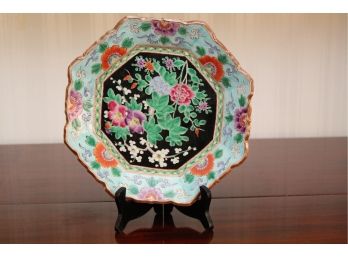Antique Hand Painted Nippon Display Plate