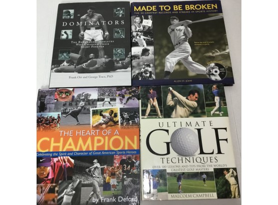 4 Various Sports Books