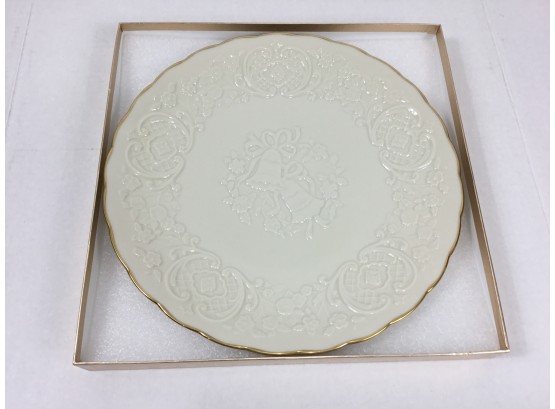 The Lenox China  Marriage Plate New In Box