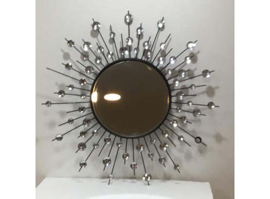 Starburst Round Wall Mirror