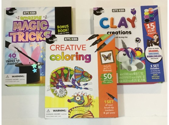 3 Arts & Crafts & Magic Kits For Kids