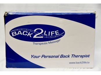 Back 2 Life Therapeutic Massager (Missing Power Cord)