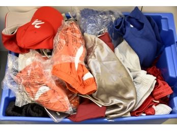 Large Bin Of Athletic Wear - Shorts, Pants, Tops #2 (Never Worn, Many New)