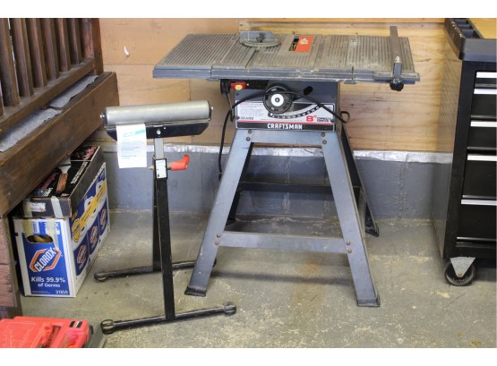 Craftsman Table Saw And Roller