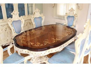 Silik Italian Baroque & Rococo Dining Set Valued At $9500