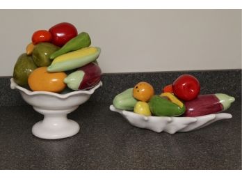 Ceramic Fruit Displays