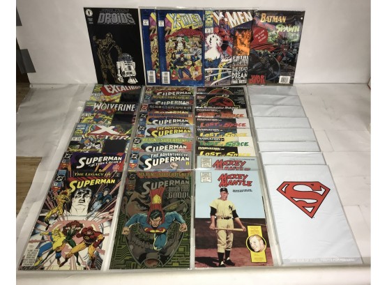 LOT OF 35 COMIC BOOKS EARLY 90s