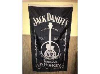 LOT OF 5 JACK DANIELS FLAG/BANNER, NEW