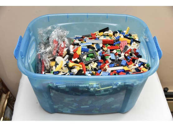 Large Tub Of Legos