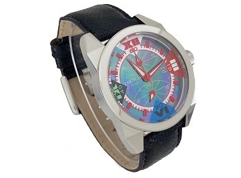 LOCMAN Italy Cavallo Pazzo Chronograph Quartz Watch (Read Description)