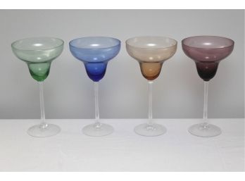 Collection Of Four Margarita Glasses (#7)