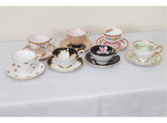 Assortment Of Teacups & Saucers