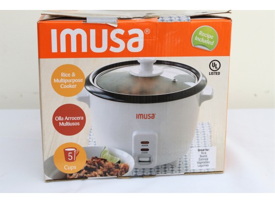 Imusa Rice Cooker (New)