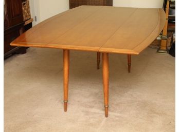 MCM 'Sophisticate' By Tomlinson Drop Leaf Dining Table 72 X 48 X 29