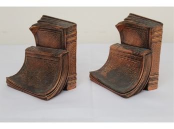 Vintage Copper Bookends Made In USA