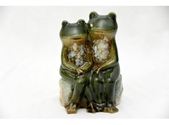 Two Frogs Figurine