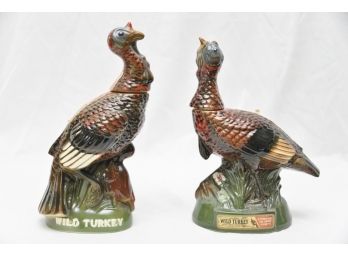 Two Wild Turkey Decanters Lot 2