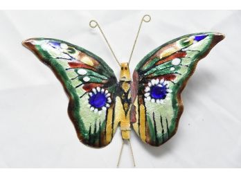 Limoges Butterfly (Has Damage, View Photos)