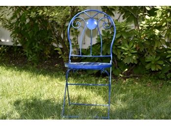Blue Outdoor Chair