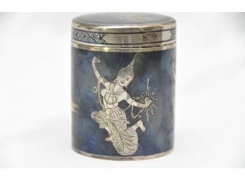 Sterling Silver Lidded Jar