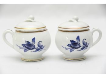 Richard Ginori Italy Lidded Cups