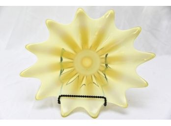 Opalescent Yellow Display Plate