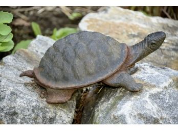Outdoor Metal Turtle Decor