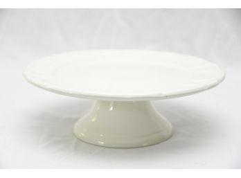 White Porcelain Este C.E. Bloomingdale's Platter