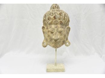 Buddha Mask Decor With Stand