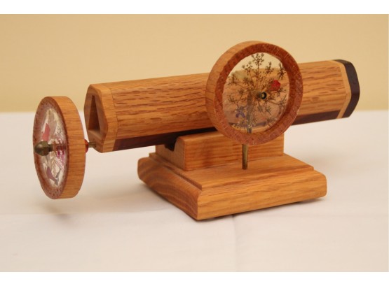 Wooden Kaleidoscope With Stand