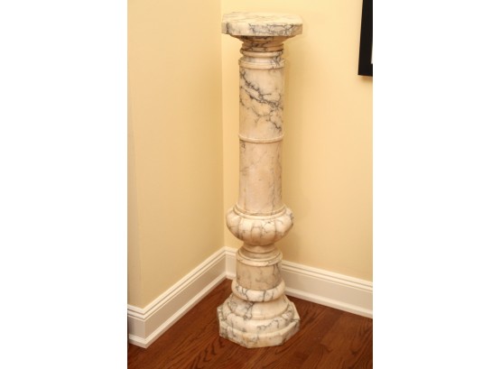 Italian Marble Pedestal 10' Wide And 44.5'tall
