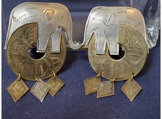 Elephant Earrings Jewelry Lot 19