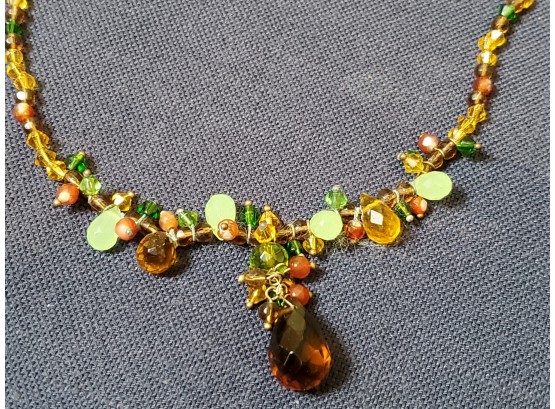 Jade Bead Necklace Jewelry Lot 52