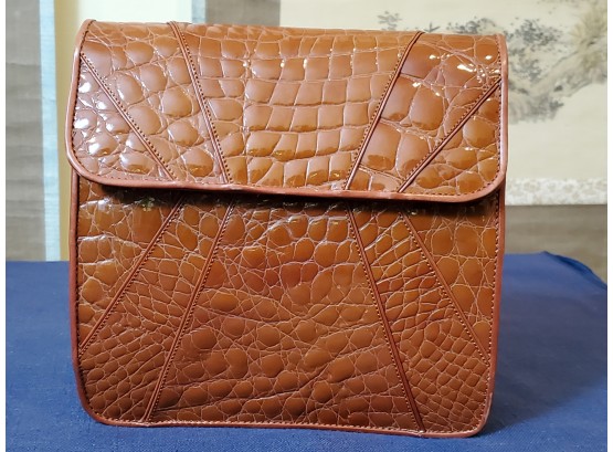 Leather Barbara Bolan Handbag
