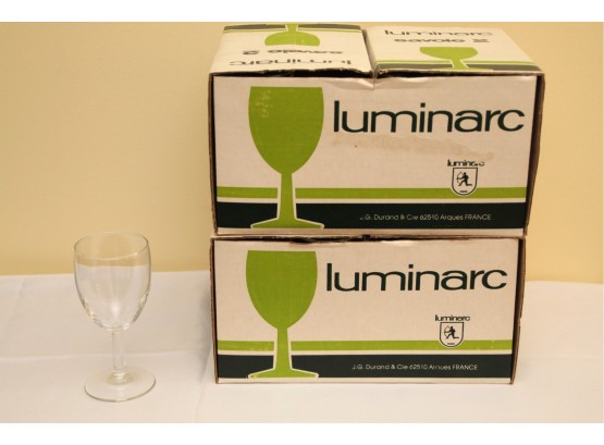20 Luminarc Wine Glasses