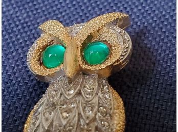 Owl Brooch Jewelry Lot 1