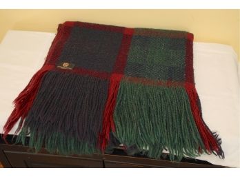 Kennebunk Weavers Wool Throw Blanket