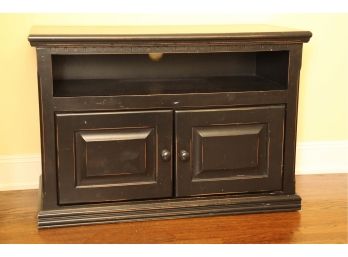 Distressed Console Cabinet 35.5 X 17.5 X 24.5
