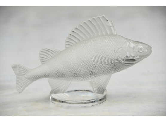 Lalique Crystal  Fish READ