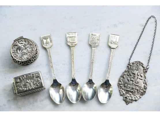 Collection Of Isreali Spoons And More