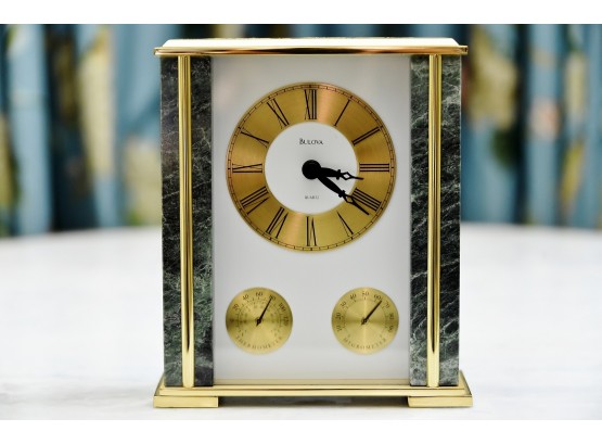 Brass Bulova Clock
