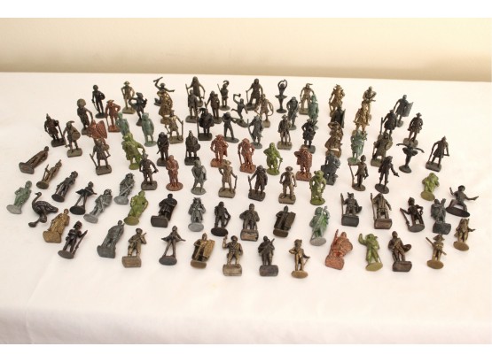 Army Of Miniature Metal Kinder Surprise Figurines
