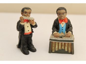 Black Americana Musician Figurines
