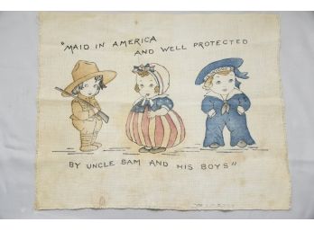 Vintage 'Maid In America' Placemat - S124