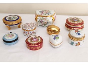 Limoges Trinket Box Collection