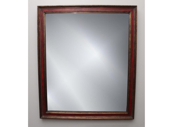 Lovely Wood Frame Wall Mirror 23 X 27